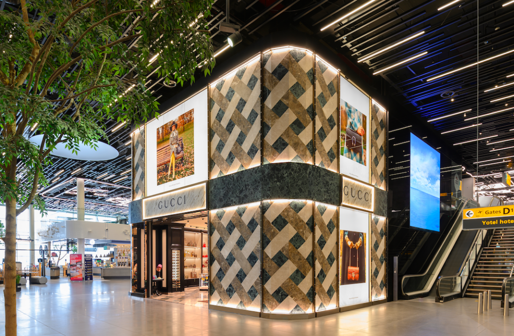 Tienda Gucci, Paises Bajos e Italia