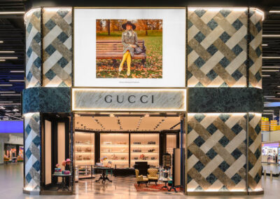 Tienda Gucci, Paises Bajos e Italia