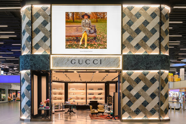 Tienda Gucci, Paises Bajos e Italia
