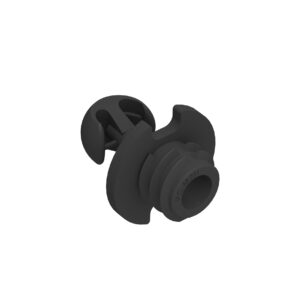 PC-M2H Standard Clip – Self Tapping Male Heavy Duty (Black)