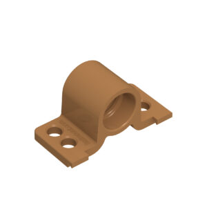 PC-RF1 Standard Clip – Side Mount Female (Brown)